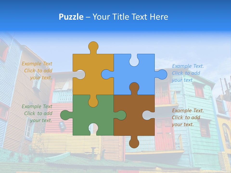 Colours Background Vintage PowerPoint Template