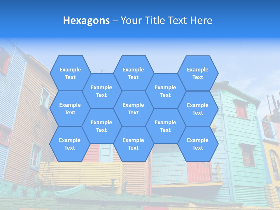 Colours Background Vintage PowerPoint Template