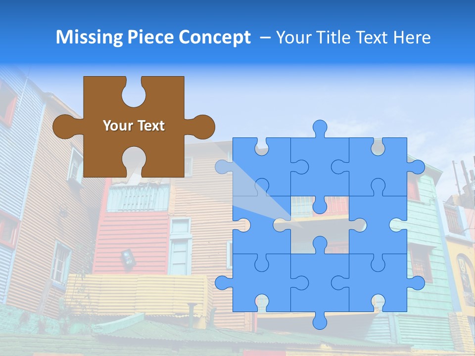 Colours Background Vintage PowerPoint Template