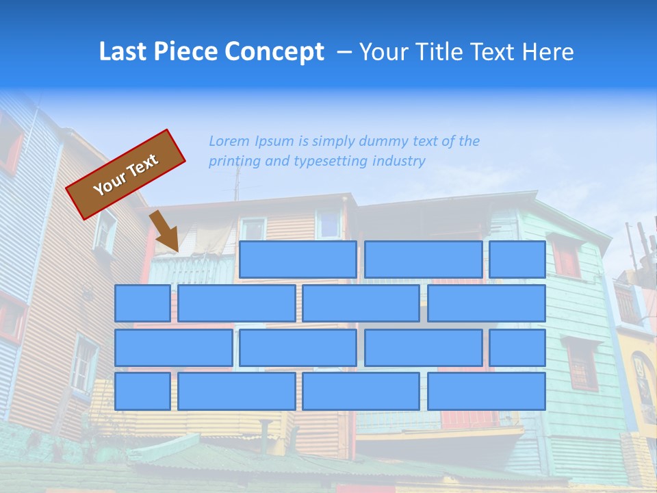 Colours Background Vintage PowerPoint Template