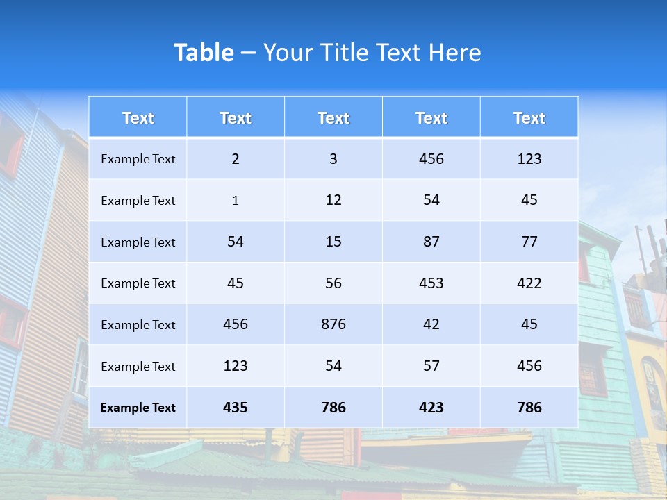 Colours Background Vintage PowerPoint Template