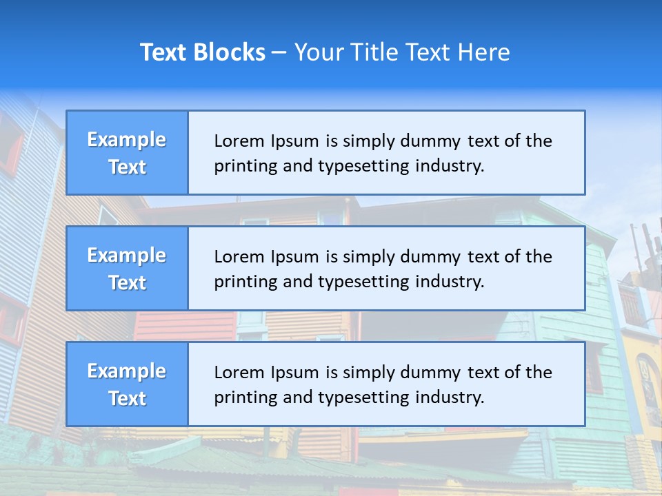 Colours Background Vintage PowerPoint Template