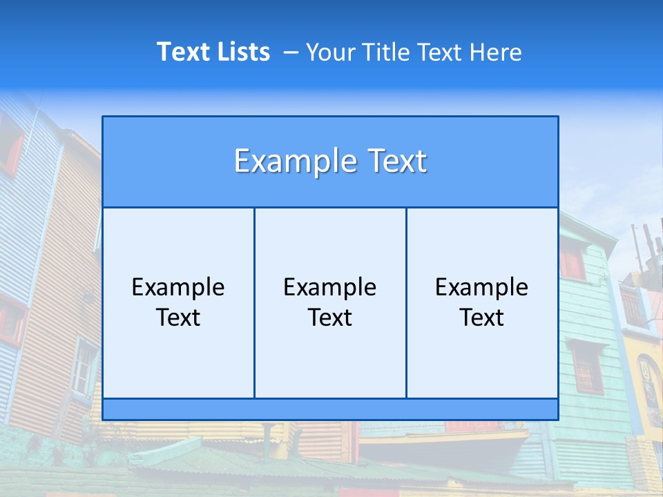 Colours Background Vintage PowerPoint Template