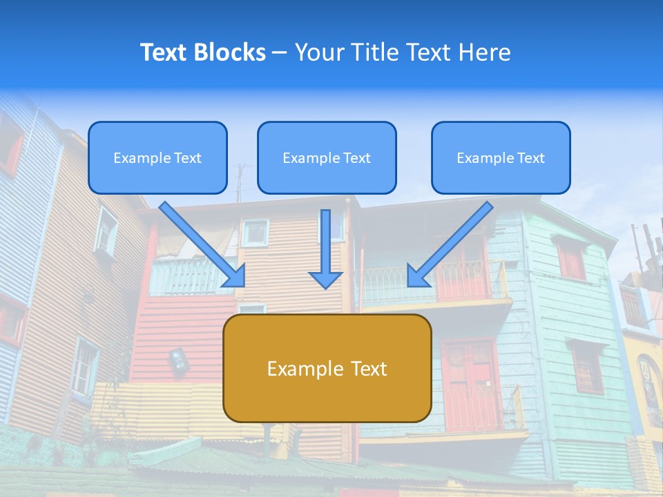 Colours Background Vintage PowerPoint Template