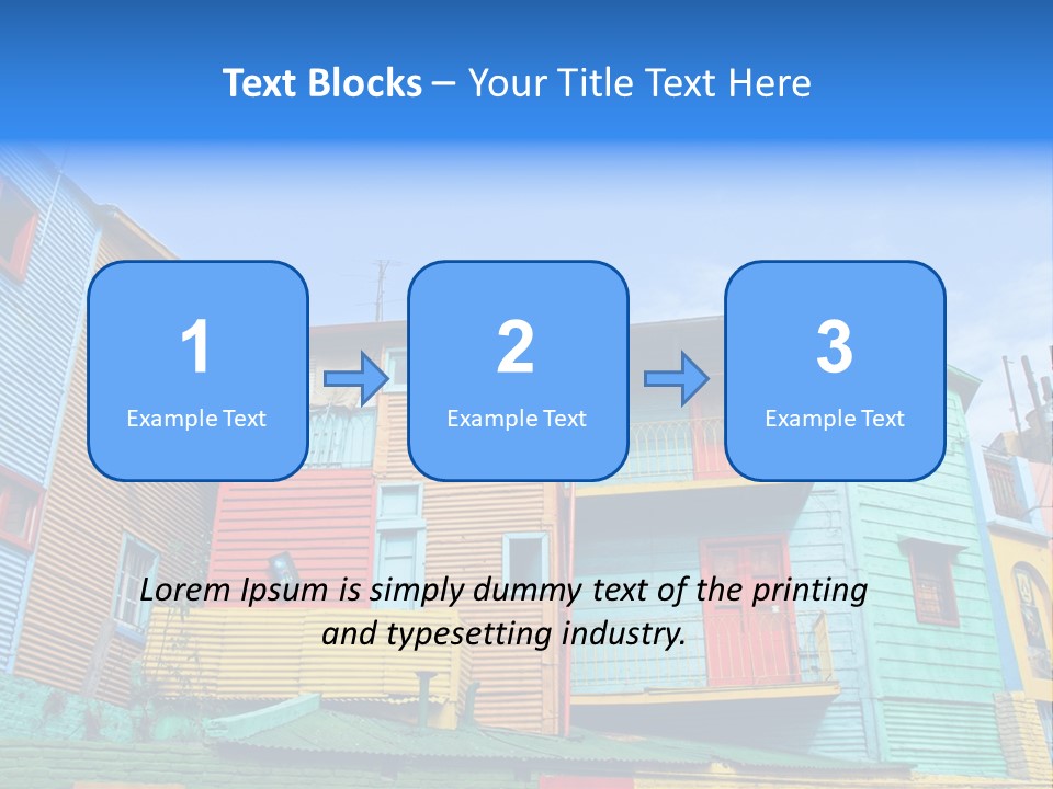 Colours Background Vintage PowerPoint Template