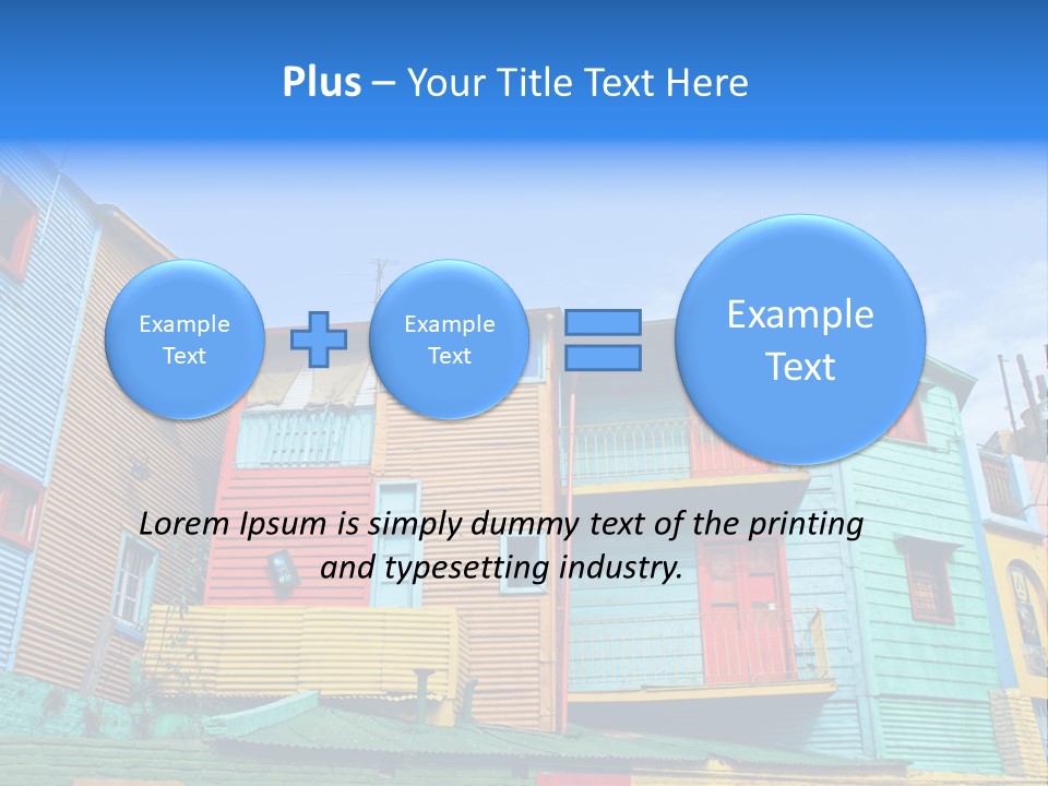 Colours Background Vintage PowerPoint Template