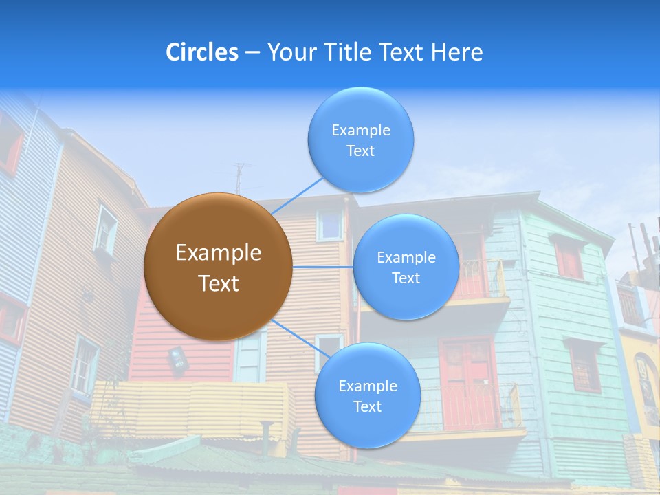 Colours Background Vintage PowerPoint Template
