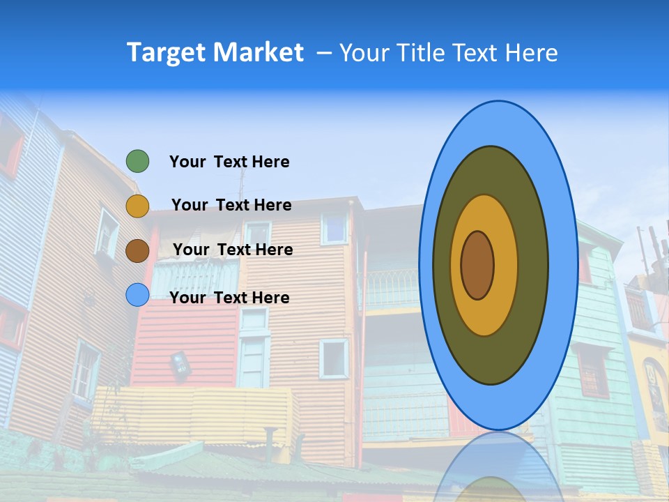 Colours Background Vintage PowerPoint Template