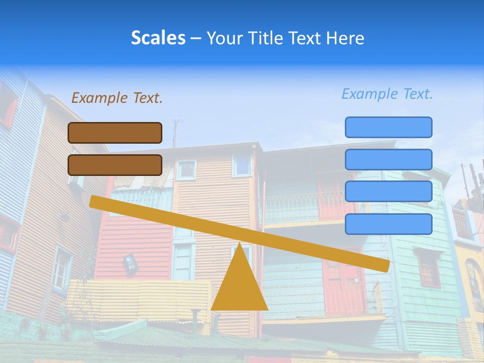 Colours Background Vintage PowerPoint Template