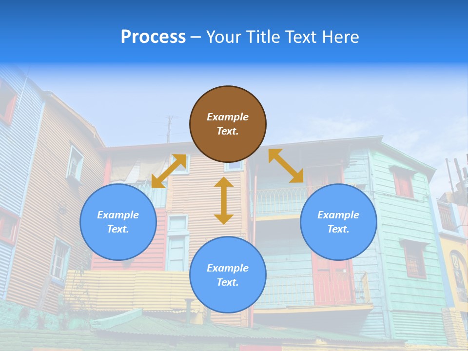 Colours Background Vintage PowerPoint Template