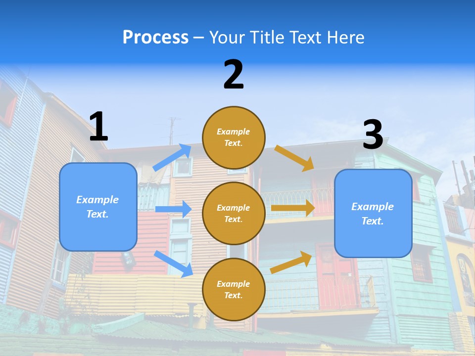 Colours Background Vintage PowerPoint Template