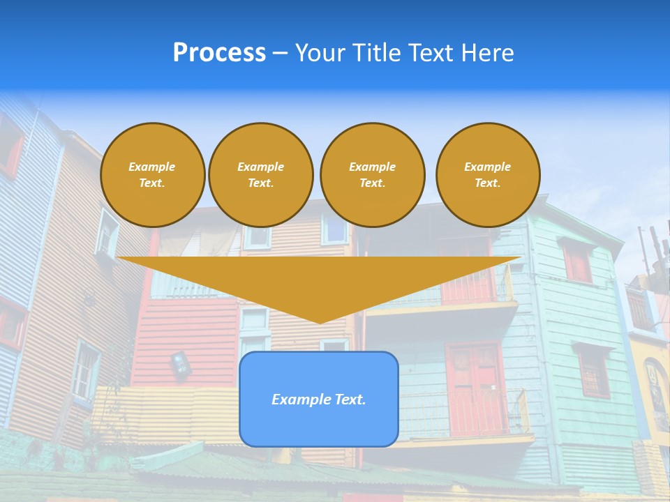 Colours Background Vintage PowerPoint Template