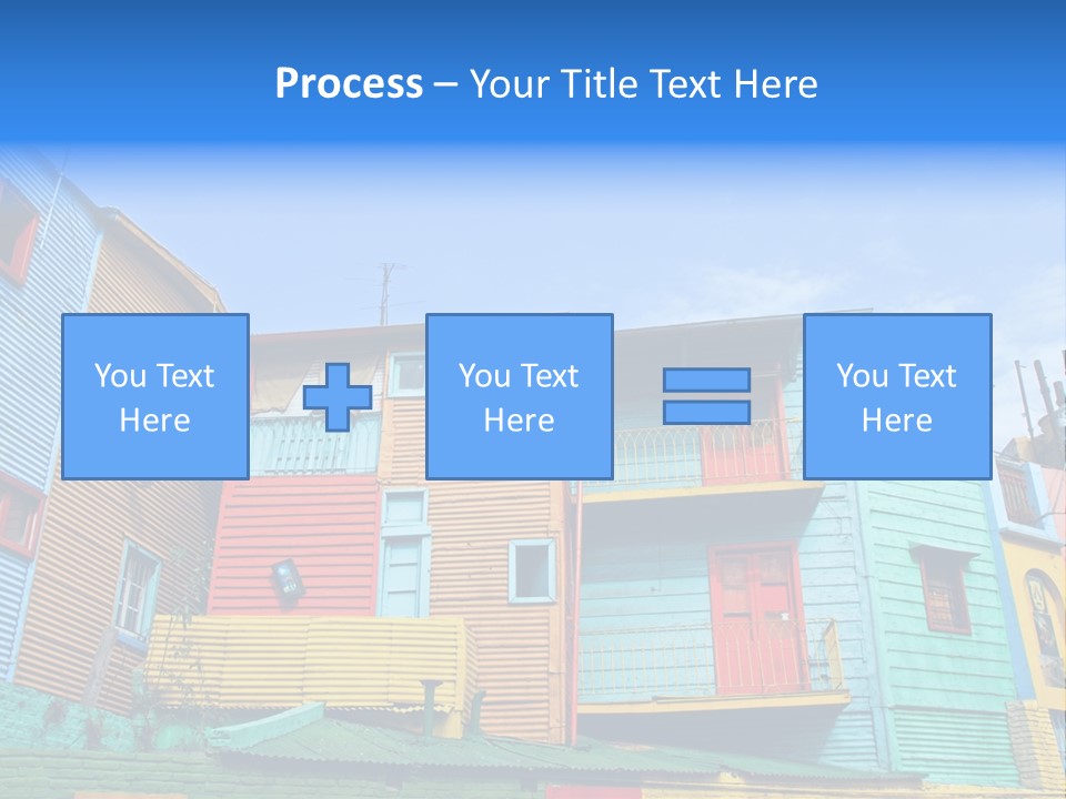 Colours Background Vintage PowerPoint Template