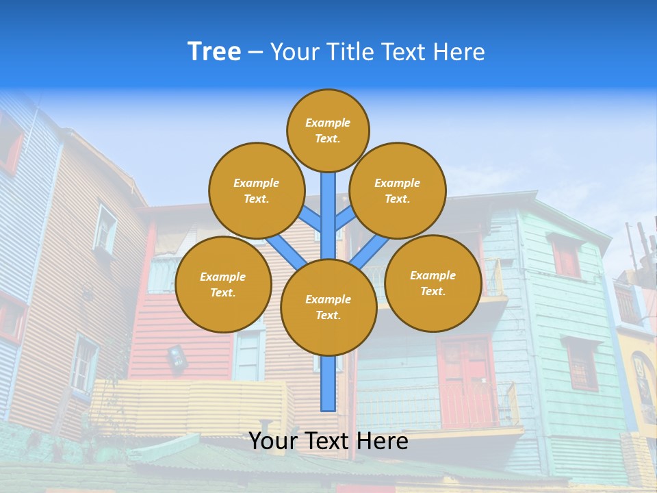 Colours Background Vintage PowerPoint Template