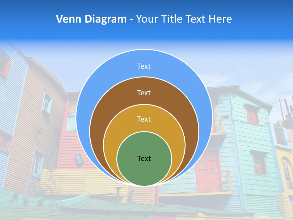 Colours Background Vintage PowerPoint Template