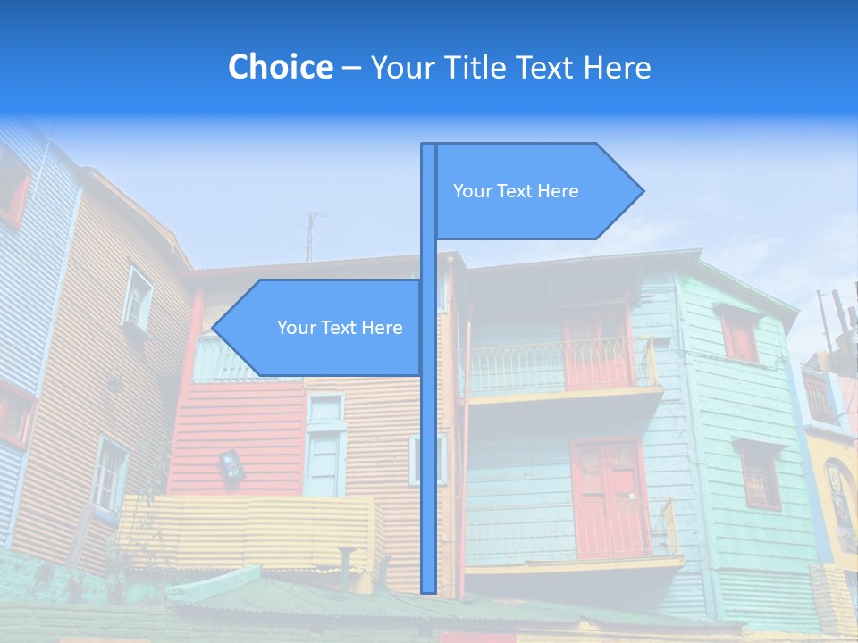 Colours Background Vintage PowerPoint Template