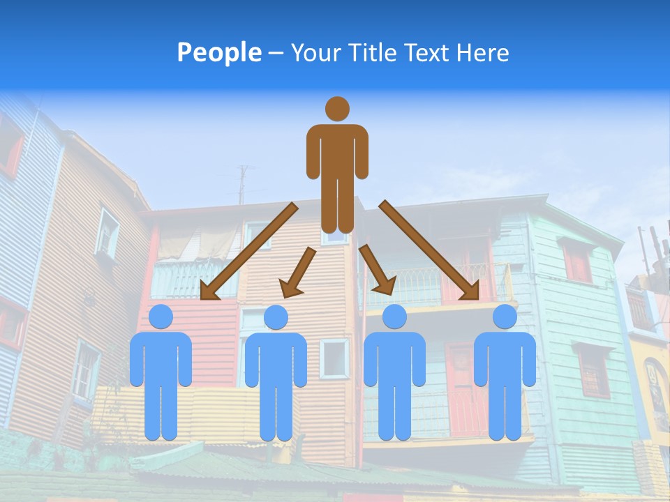 Colours Background Vintage PowerPoint Template