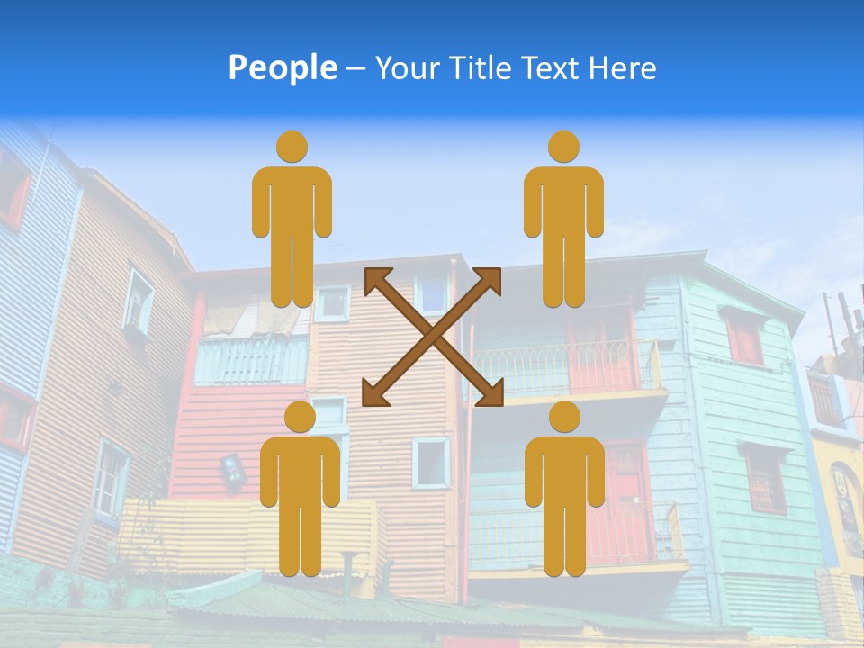 Colours Background Vintage PowerPoint Template