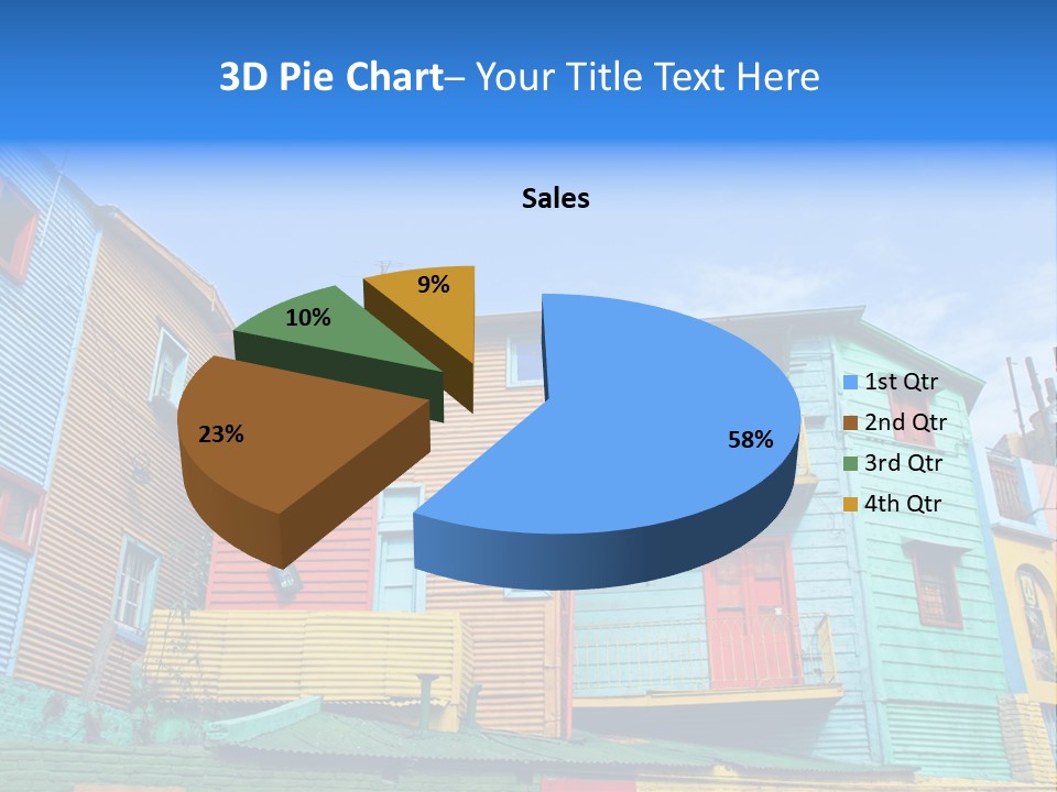Colours Background Vintage PowerPoint Template