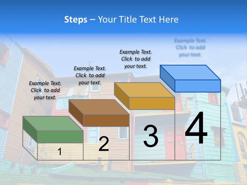 Colours Background Vintage PowerPoint Template