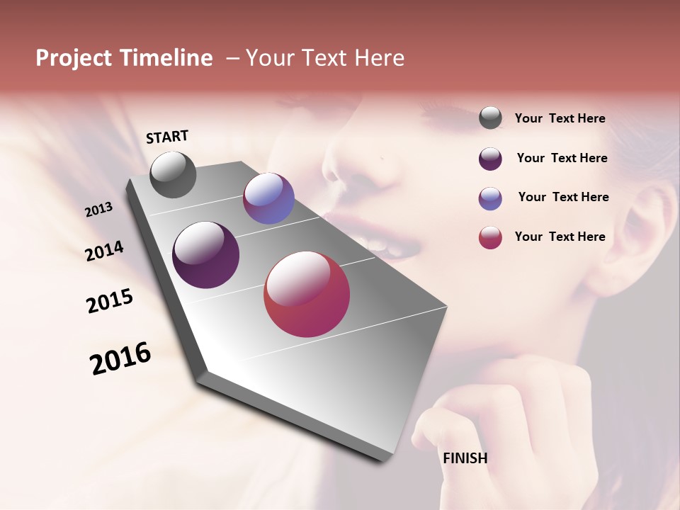 Person Wellness Teen PowerPoint Template