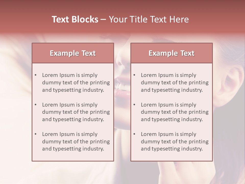 Person Wellness Teen PowerPoint Template