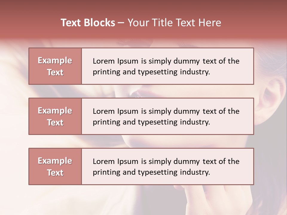 Person Wellness Teen PowerPoint Template