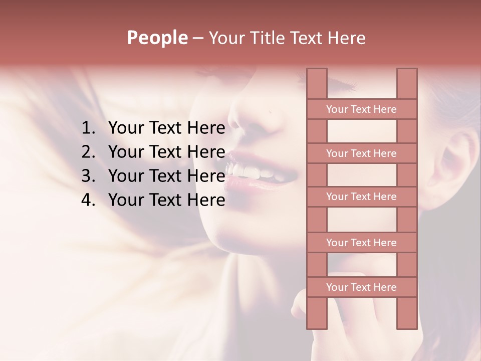 Person Wellness Teen PowerPoint Template