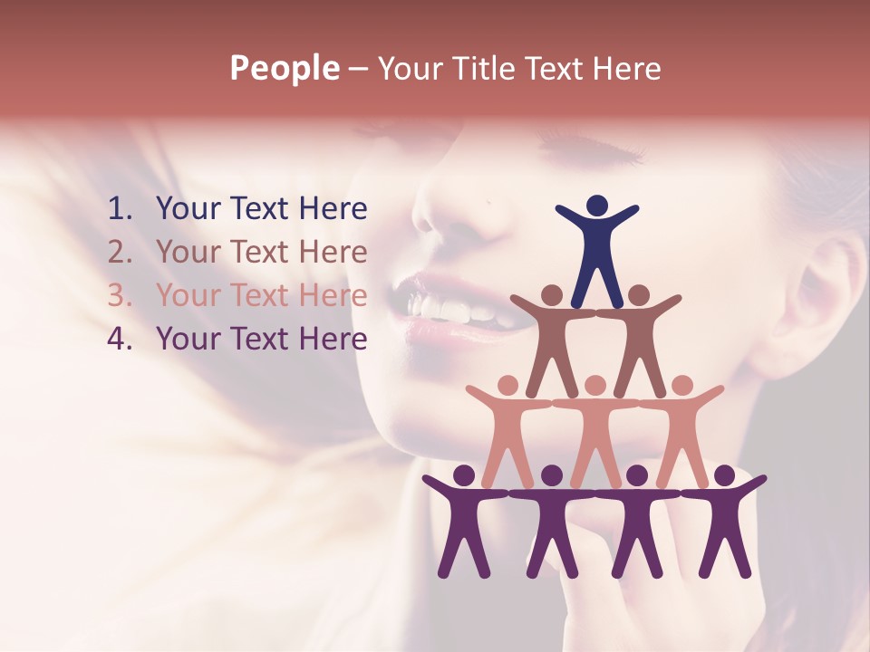 Person Wellness Teen PowerPoint Template