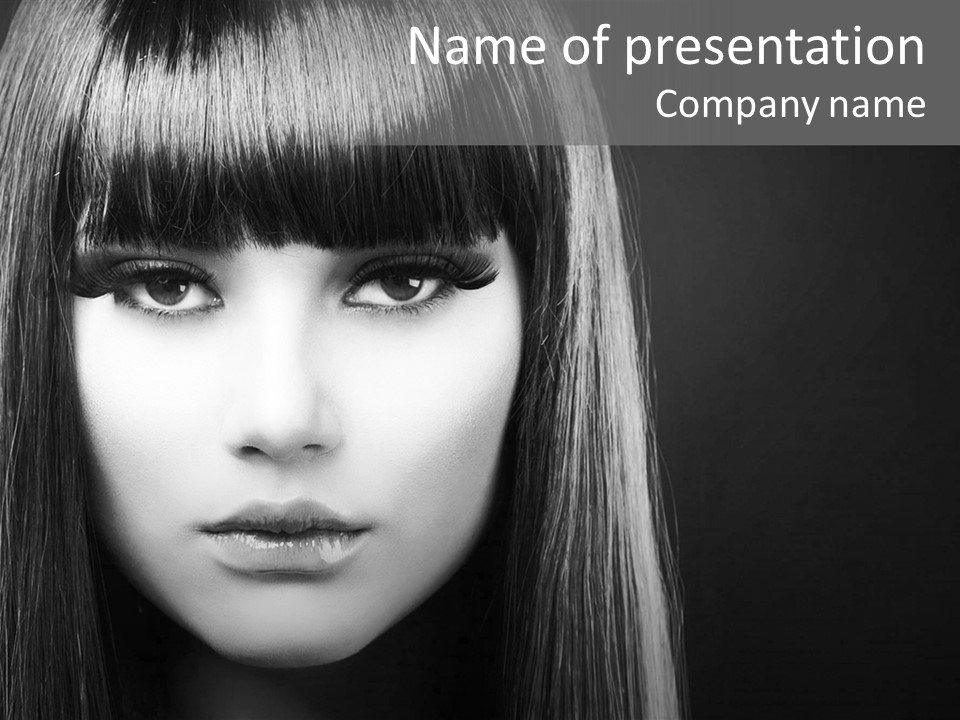 Care Smooth Haircare PowerPoint Template