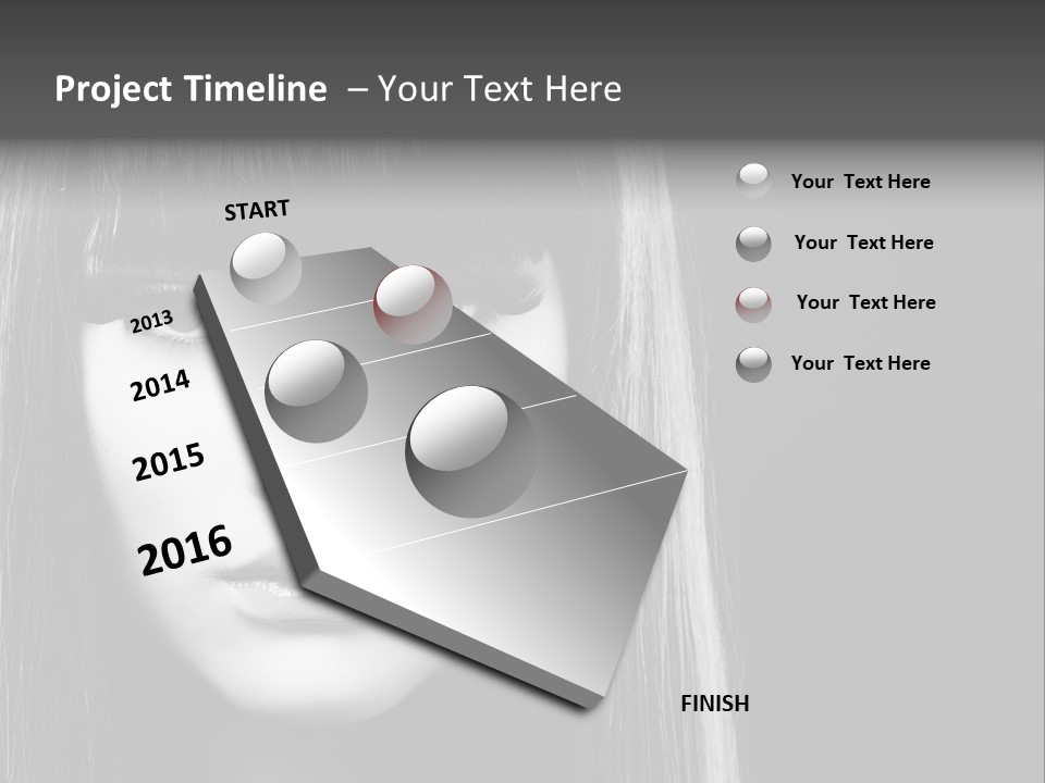 Care Smooth Haircare PowerPoint Template