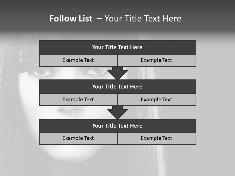 Care Smooth Haircare PowerPoint Template