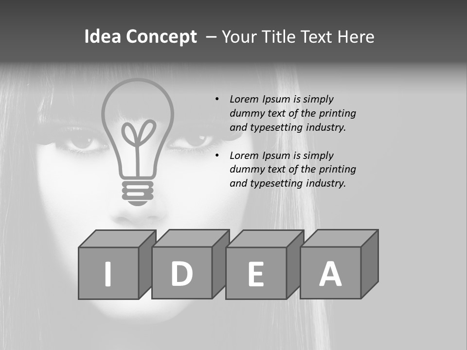 Care Smooth Haircare PowerPoint Template