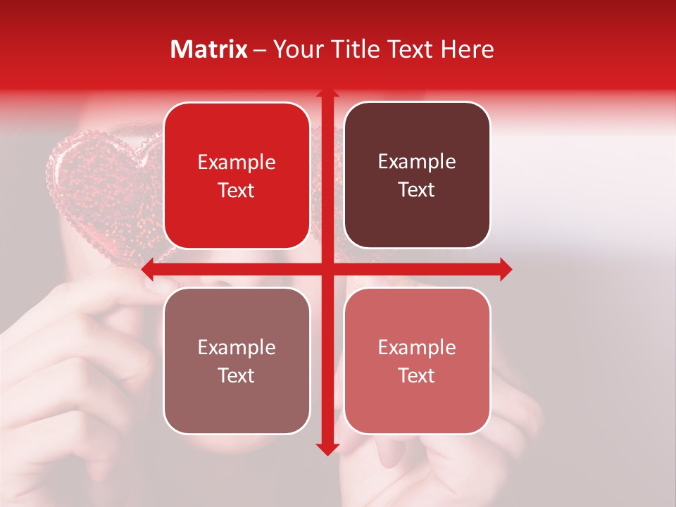 Woman Young Isolated PowerPoint Template