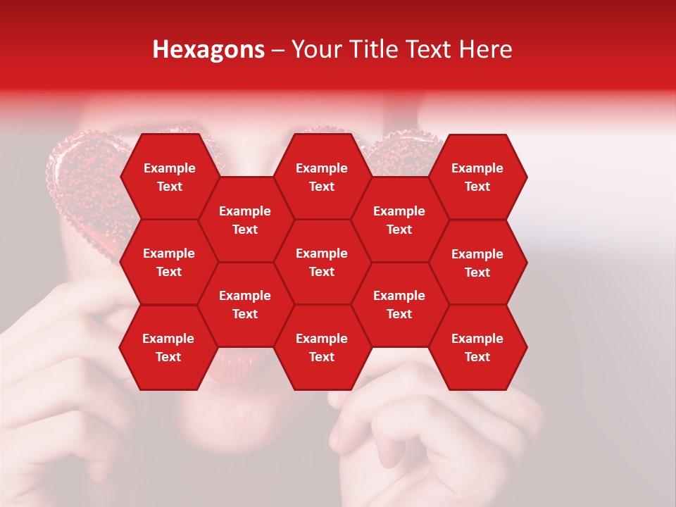 Woman Young Isolated PowerPoint Template