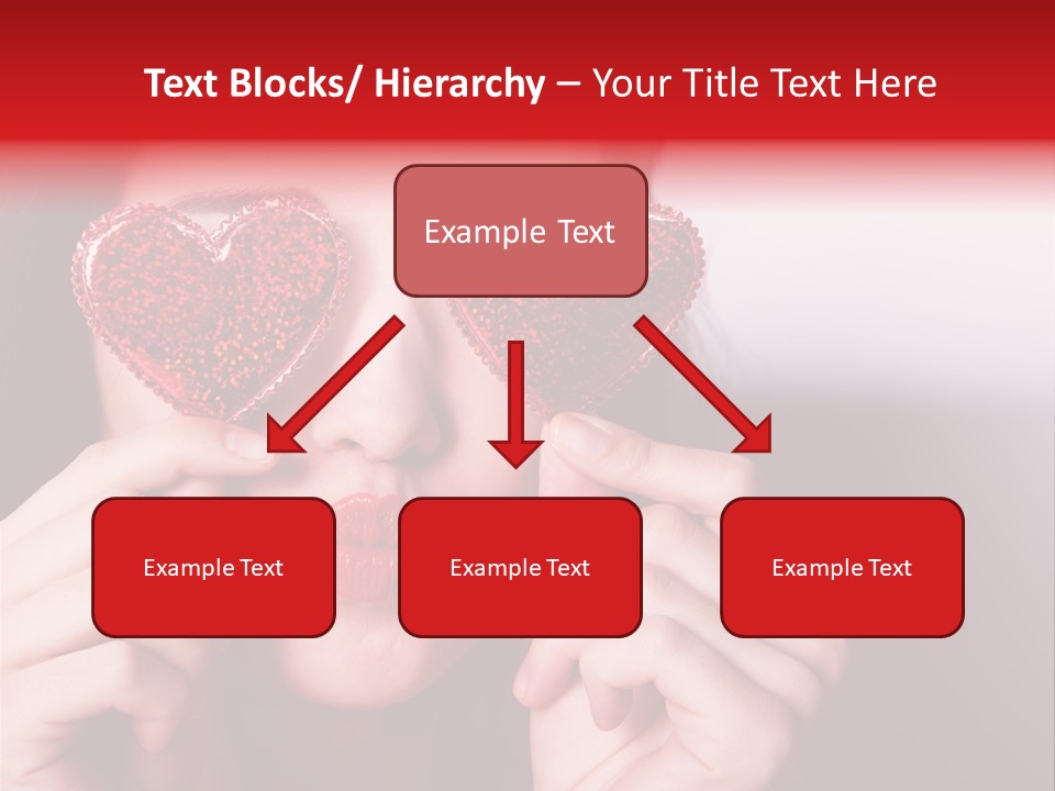 Woman Young Isolated PowerPoint Template