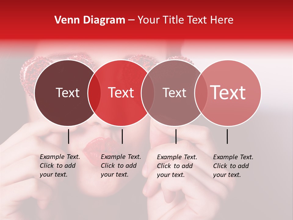 Woman Young Isolated PowerPoint Template