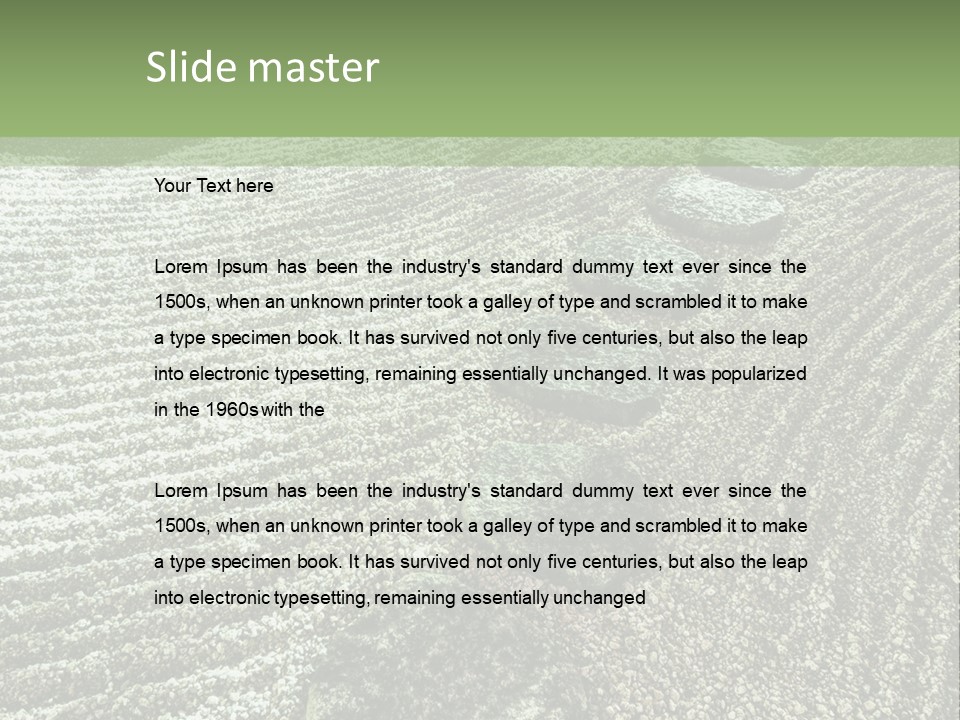 Sand Sacred Illumination PowerPoint Template