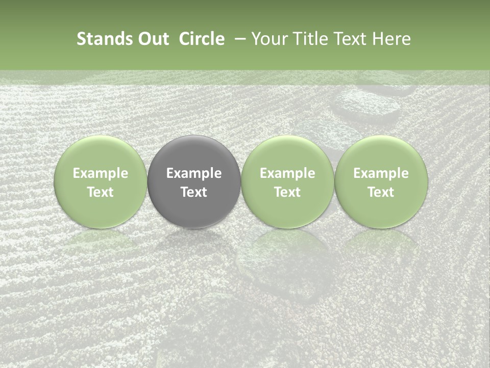 Sand Sacred Illumination PowerPoint Template