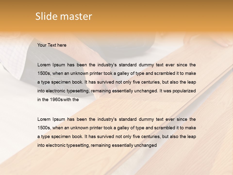 Panel Indoors Inside PowerPoint Template