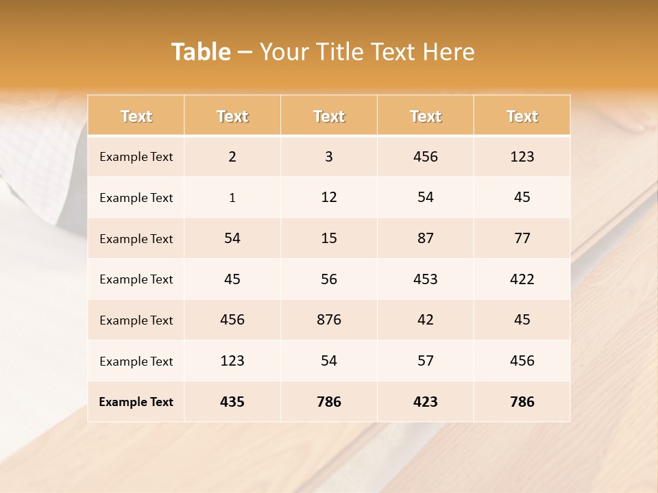 Panel Indoors Inside PowerPoint Template