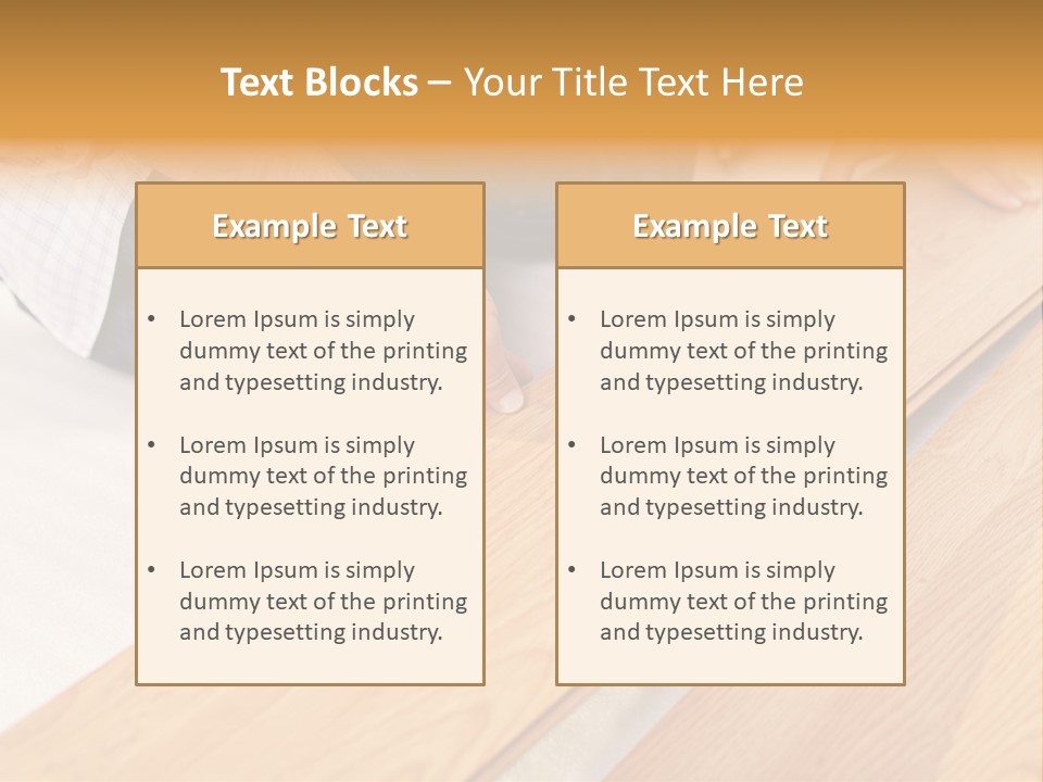 Panel Indoors Inside PowerPoint Template