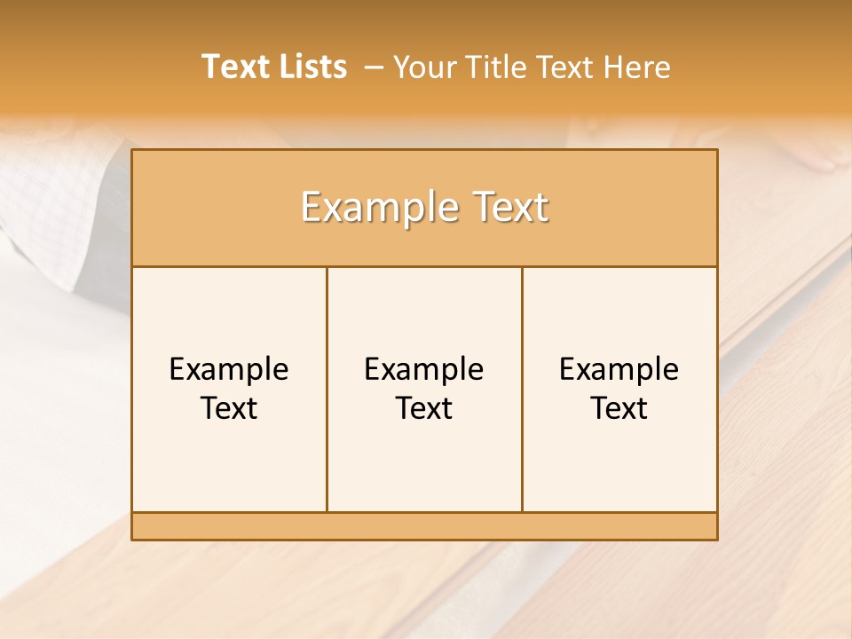 Panel Indoors Inside PowerPoint Template