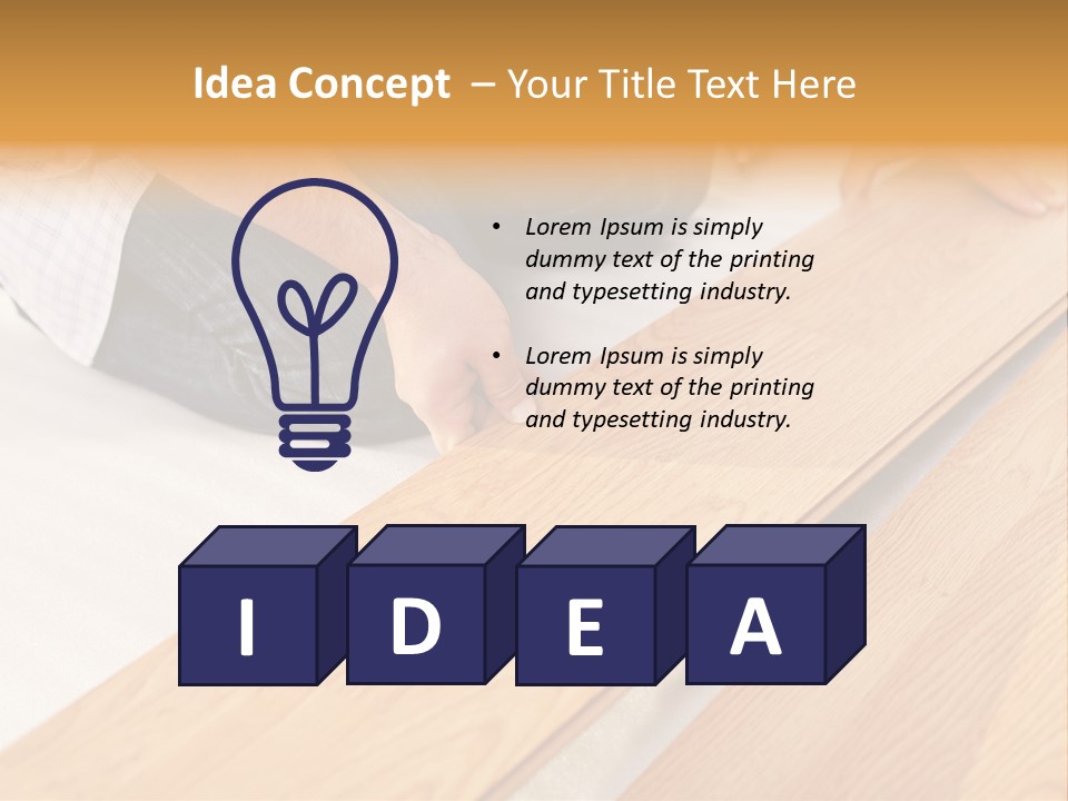 Panel Indoors Inside PowerPoint Template
