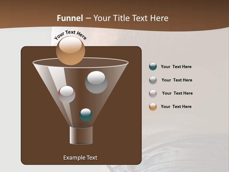 A Man Is Holding His Belly In His Jeans PowerPoint Template
