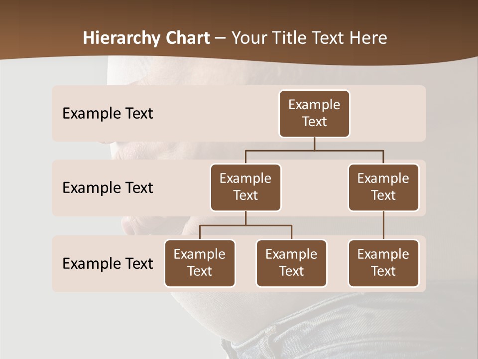 A Man Is Holding His Belly In His Jeans PowerPoint Template