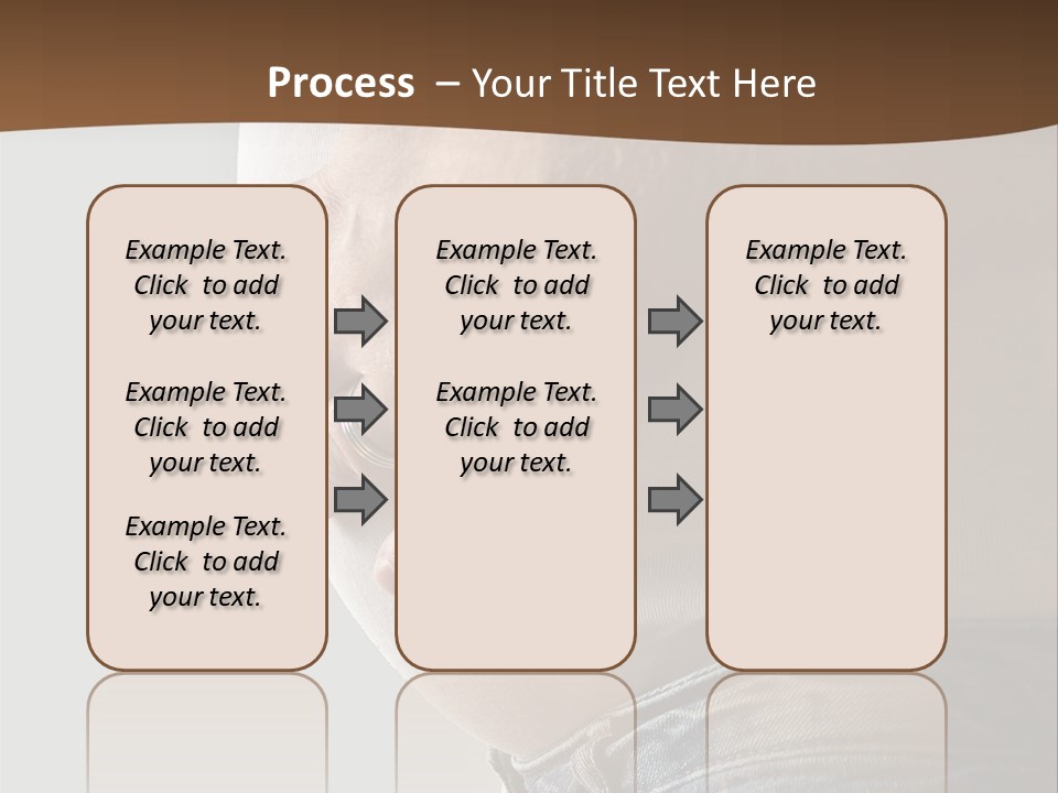 A Man Is Holding His Belly In His Jeans PowerPoint Template