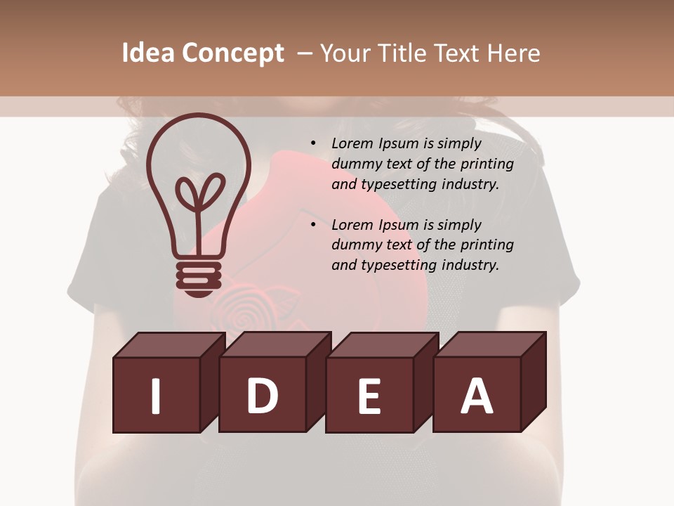 Make Holiday Present PowerPoint Template