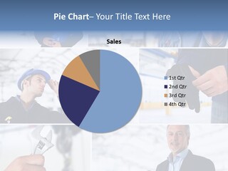 Oil Manager Collage PowerPoint Template