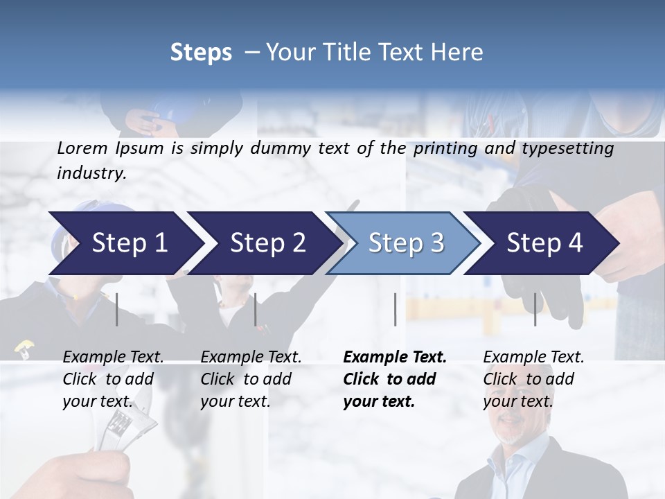 Oil Manager Collage PowerPoint Template